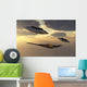 B-2 Spirit Stealth Bomber UFOs Evening Wall Decal