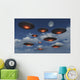 Fleet Ufo's Flying Earth's Day Wall Decal