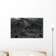 Dead Humanoid Remains Lying Night Wall Decal