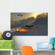 Alien Activity Antarctic Site Evening Wall Decal