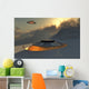 Alien Activity Antarctic Site Evening Wall Decal