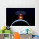 Flying Saucer above Its Wall Decal