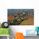 Lone Centrosaurus Dinosaur Calling Wall Decal