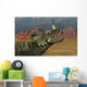 Lone Centrosaurus Dinosaur Calling Wall Decal