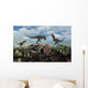 Pack Nanotyrannus Dinosaurs Attacking Wall Decal