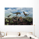 Pack Nanotyrannus Dinosaurs Attacking Wall Decal