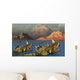 Centrosaurus Dinosaurs Migrating Close-up Wall Decal