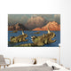 Centrosaurus Dinosaurs Migrating Close-up Wall Decal
