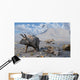 Petrified Triceratops Dinosaurs from Wall Decal