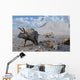 Petrified Triceratops Dinosaurs from Wall Decal