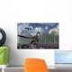 Archaeopteryx Standing Edge Forest Wall Decal