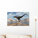 Carnivorous Nanotyrannus Stalking Herd Wall Decal
