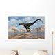 Carnivorous Nanotyrannus Stalking Herd Wall Decal
