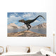Carnivorous Nanotyrannus Stalking Herd Wall Decal
