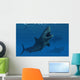Giant Megalodon Shark Close-up Wall Decal