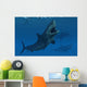 Giant Megalodon Shark Close-up Wall Decal
