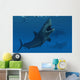 Giant Megalodon Shark Close-up Wall Decal