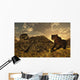 Smilodon Saber-toothed Cat Discovers Evening Wall Decal