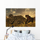 Smilodon Saber-toothed Cat Discovers Evening Wall Decal
