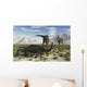 Pair Tarbosaurus Dinosaurs Running Wall Decal