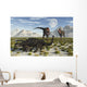 Pair Tarbosaurus Dinosaurs Running Wall Decal