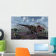 Tarbosaurus Dinosaurs Hunting for Wall Decal