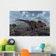 Tarbosaurus Dinosaurs Hunting for Wall Decal
