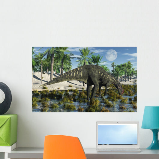 Altirhinus Dinosaur during Cretaceous Wall Decal