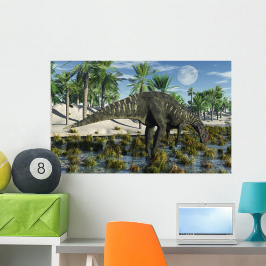 Altirhinus Dinosaur during Cretaceous Wall Decal