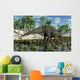 Altirhinus Dinosaur during Cretaceous Wall Decal