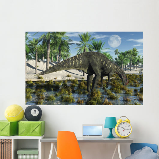 Altirhinus Dinosaur during Cretaceous Wall Decal