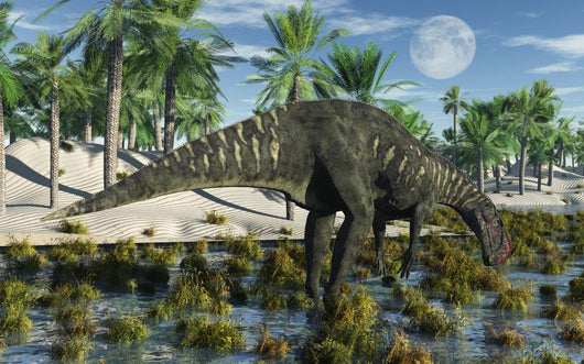 Altirhinus Dinosaur during Cretaceous Wall Decal