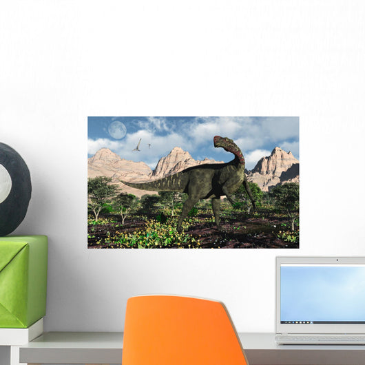 Altirhinus Dinosaur Cretaceous Environment Wall Decal