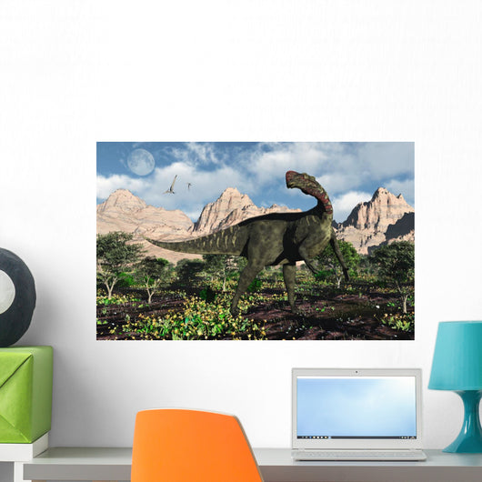 Altirhinus Dinosaur Cretaceous Environment Wall Decal