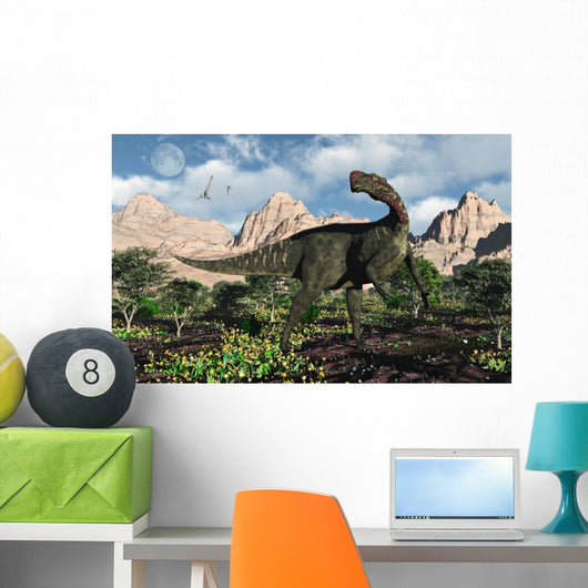 Altirhinus Dinosaur Cretaceous Environment Wall Decal