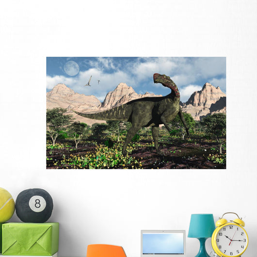 Altirhinus Dinosaur Cretaceous Environment Wall Decal