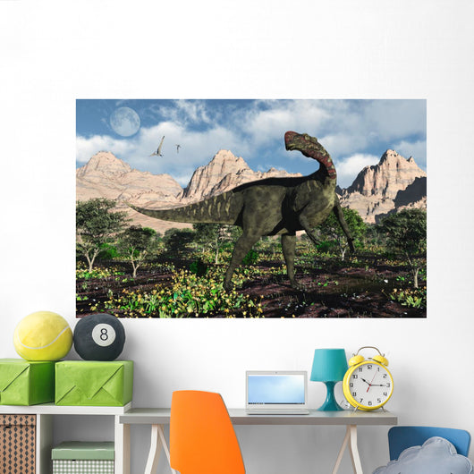 Altirhinus Dinosaur Cretaceous Environment Wall Decal