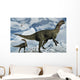 Pair Altirhinus Dinosaurs Cretaceous Wall Decal