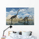Family Massospondylus Watering Hole Wall Decal