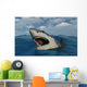 Giant Megalodon Shark Wall Decal