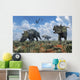 Herd Pachyrhinosaurus Dinosaurs Wall Decal