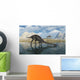 Pair Massospondylus Watering Hole Wall Decal