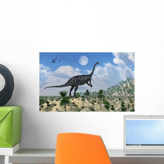 Massospondylus Dinosaur Day Wall Decal
