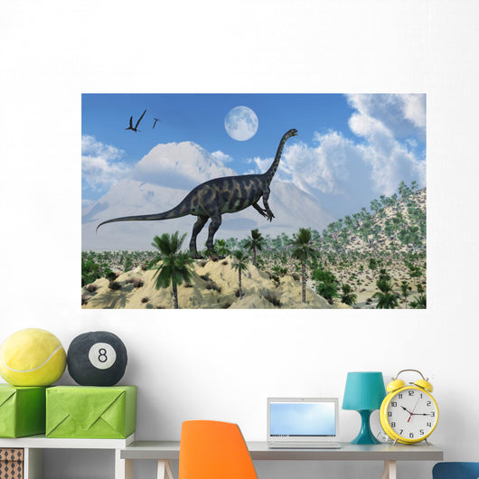 Massospondylus Dinosaur Day Wall Decal