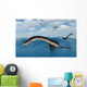 Plesiosaurs Their Marine Habitat Wall Decal