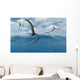 Flock Quetzalcoatlus Fishing Close-up Wall Decal