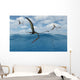 Flock Quetzalcoatlus Fishing Close-up Wall Decal