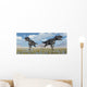 Carnivorous Allosaurus Dinosaurs during Wall Decal