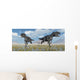 Carnivorous Allosaurus Dinosaurs during Wall Decal