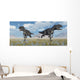 Carnivorous Allosaurus Dinosaurs during Wall Decal